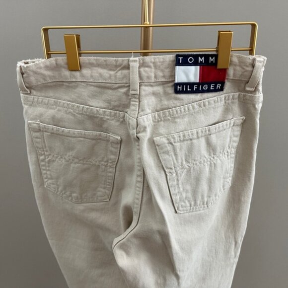 TH Tommy Hilfiger Vintage Mid Rise Baggy Fit 90's Perfect T Style Denim - Picture 2 of 9